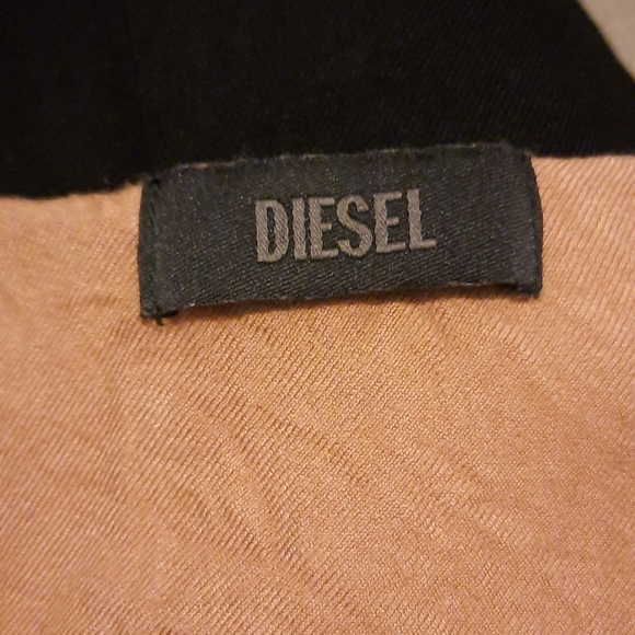 ‼️ Diesel Brown & Black Ombre Tunic sz Large - Picture 5 of 7